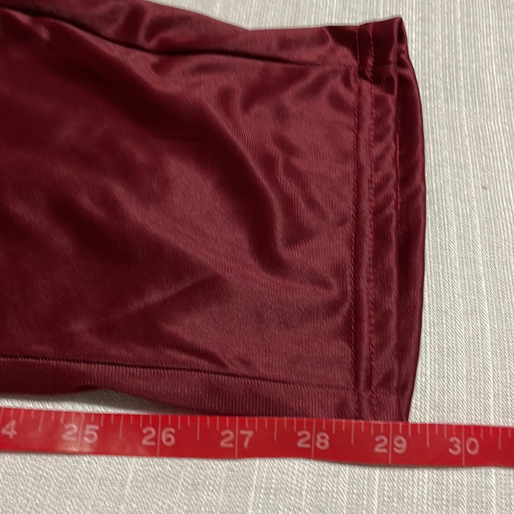 Real Essentials Maroon Track Pants - Picture 7 of 9